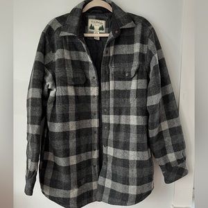 vintage LL. Bean quilted wool coat